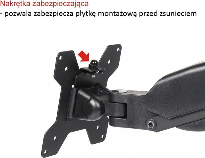 Actual product image Art Uchwyt biurkowy na monitor 13" - 27" L-11GD (RAMART L-11GD) (Table, 27")