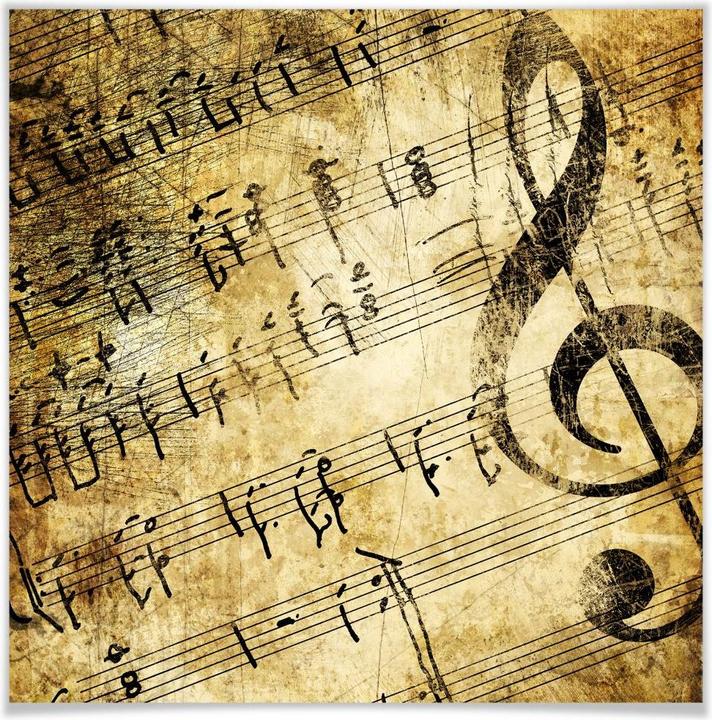 Produktbild Trenddeko Musik (60 x 60 cm)