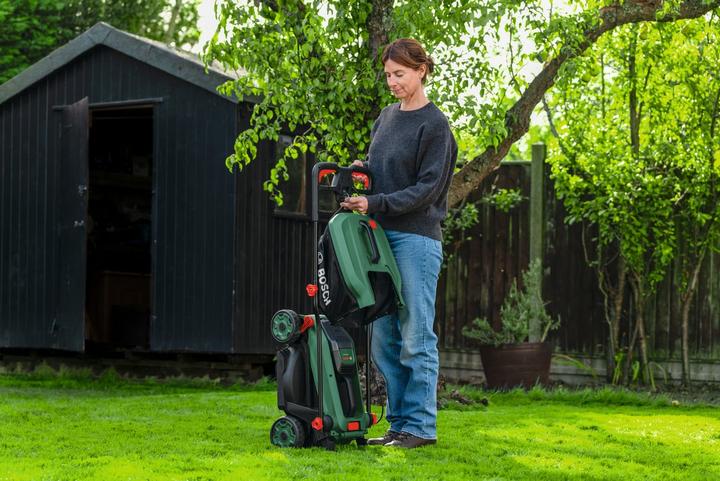 Image du produit Bosch Hausgeräte Rotak 18V-34 Set Akku-Rasenmäher (Fonctionnement sur batterie)