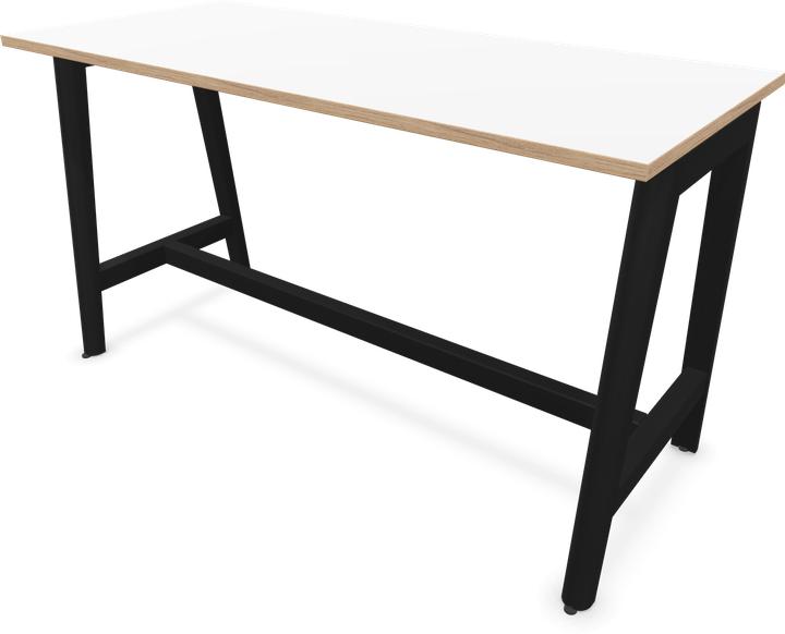 Wood | Ash stained black, White