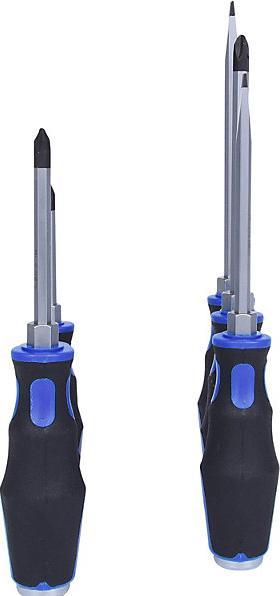 Produktbild KS Tools ERGOTORQUEmax Schlagkappen-Schraubendreher-Satz (Innenvierkant)