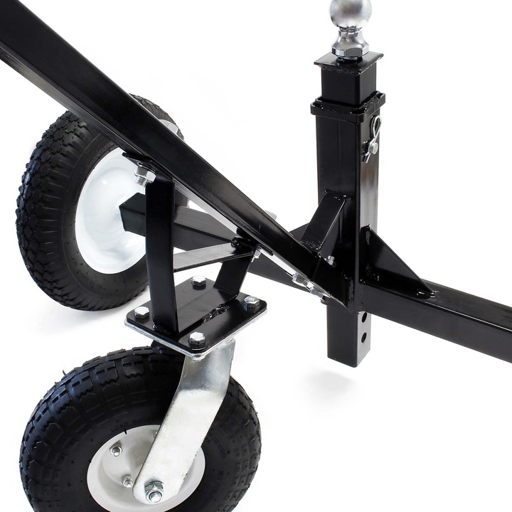 Produktbild Wiltec Rangierhilfe Anhänger 500 kg 50mm Kupplung 3 Räder Wohnwagen Caravan