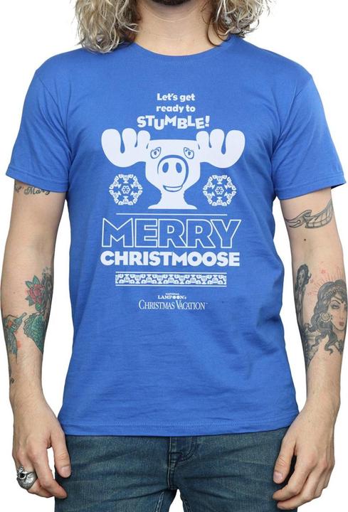 Image du produit National Lampoon´s Vacation National Lampoon's Christmas Vacation - T-shirt MERRY CHRISTMOOSE - Homme (XXL)