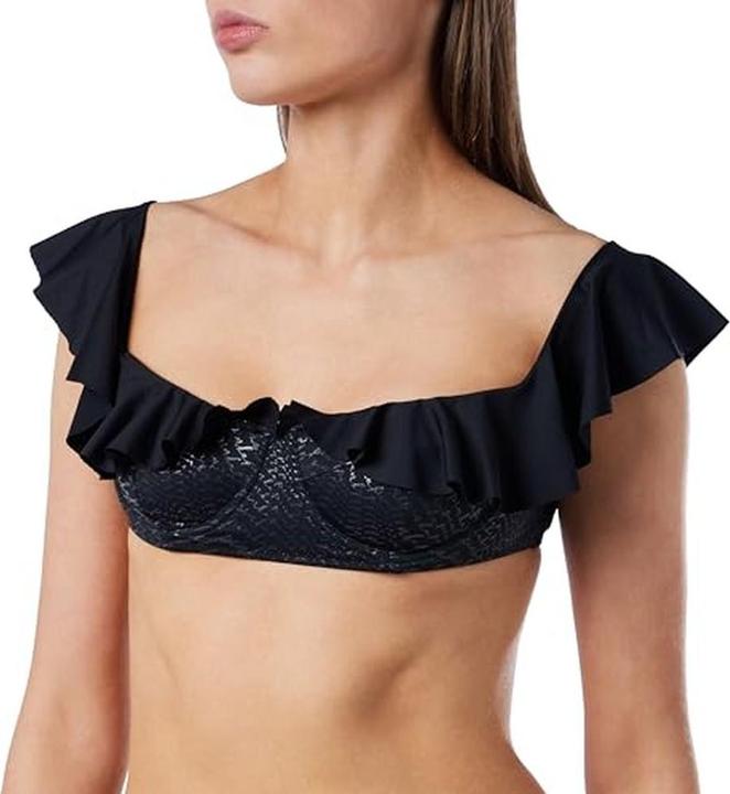 Pinko Ivy Top Bikini Tecno Jersey Logo (M)