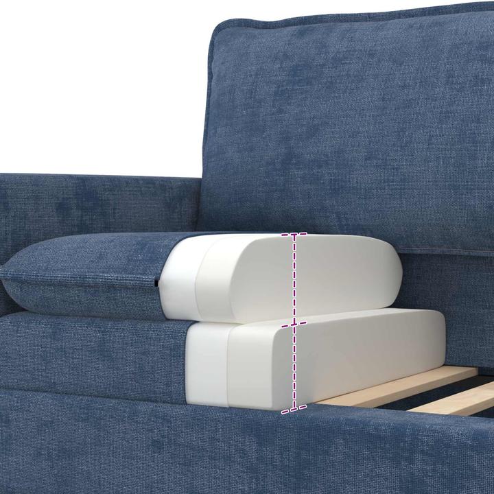 Produktbild vidaXL Modernes Sofa (2-Sitzer)