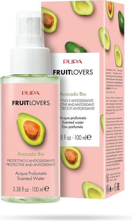Actual product image Pupa Milano Fruit Lovers Scented Water 001 Avocado 100ml (Eau de toilette, 100 ml)