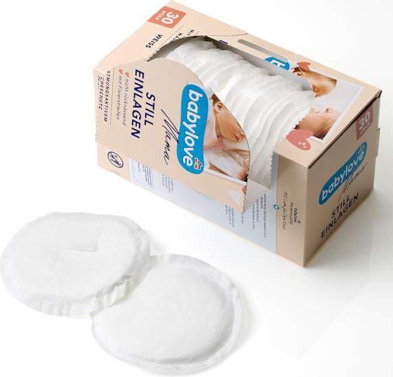 Immagine prodotto dm babylove Cuscinetti per l'allattamento della mamma bianchi (30 x)