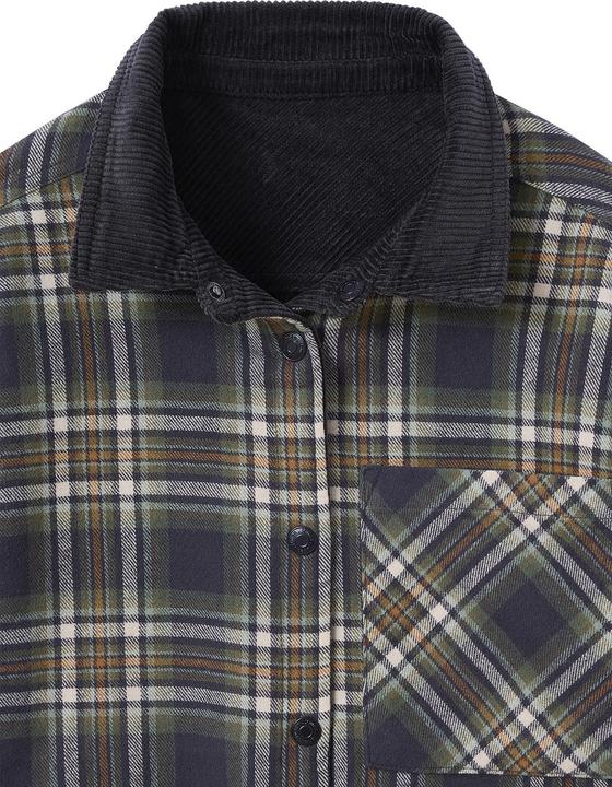 Produktbild Jonen Wendbares Jungen Hemd aus Flanell und Cord (152)