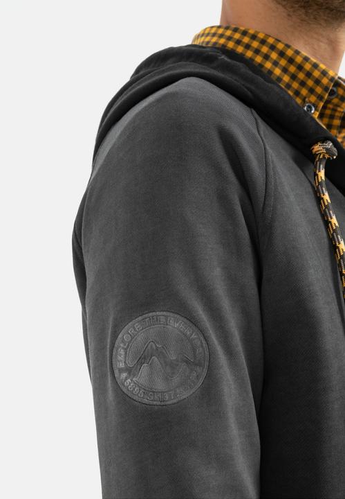 Produktbild Camel Active Kapuzen-Sweatjacke aus reiner Baumwolle (S)