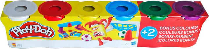 Actual product image Play-Doh 4+2 pack basic colours (6)