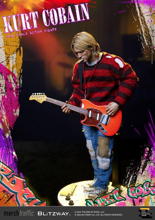 Produktbild Blitzway Kurt Cobain figurine 1/6 On Stage 31 cm