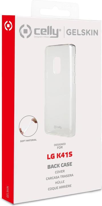 Actual product image Celly Gelskin mobile phone case 16.6 cm (6.55') Cover Transparent (K41S)