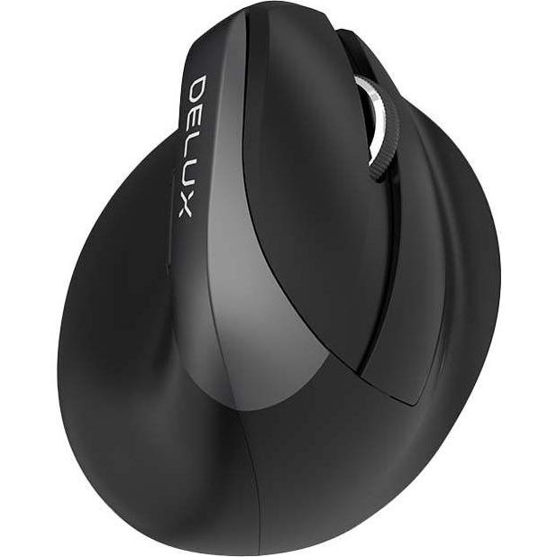 Delux M618 Mini (Kabelgebunden), Maus, Schwarz