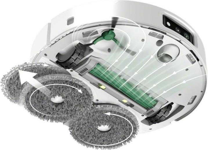 Produktbild iRobot Roomba Plus 505 Combo + AutoWash Dock (7000 Pa, Wischpads (rotierend))