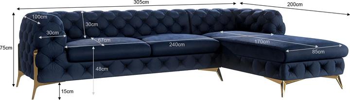 Image du produit Ropez Chelsea Bis (Canapé d'angle)