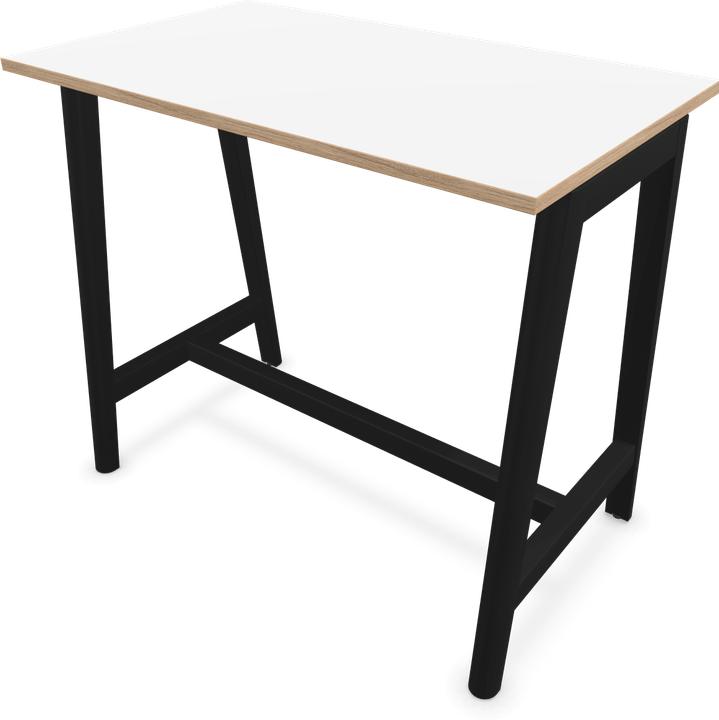 Wood | Ash stained black, White