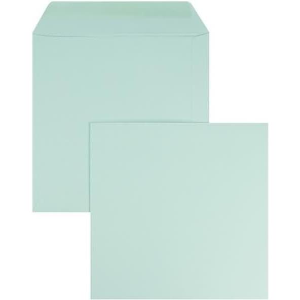 Blanke, Briefumschlag, Briefumschläge 170x170mm 120g/qm gummiert VE=100 Stück himmelblau (100 x)