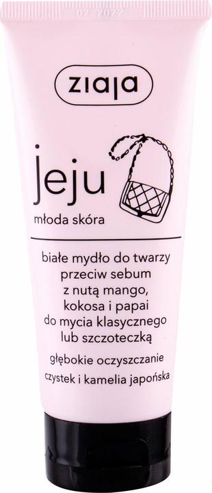 Produktbild Ziaja Jeju White Face Soap (Mango. Coconut. Papaya) - Cleaning Gel (Reinigungstücher Gesicht, 75 ml)
