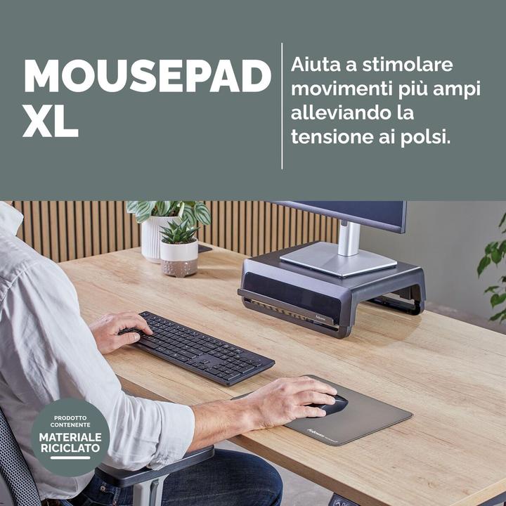 Actual product image Fellowes Mausmatte 32x27,5cm grau (XL)