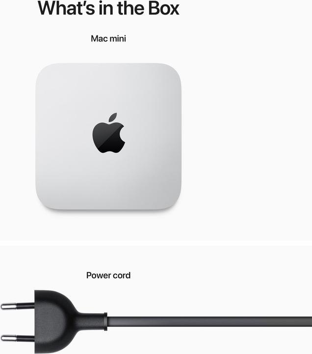 Actual product image Apple Mac Mini – 2023 (M2, 16 GB, 512 GB, M2)