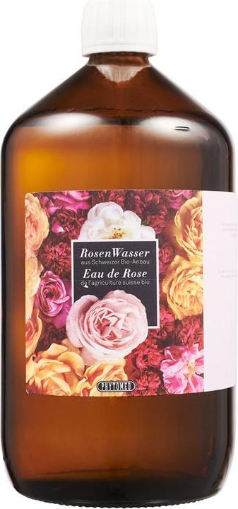 Actual product image Phytomed Rose water from Swiss organic cultivation liq (Cleansing lotion, 1000 ml)