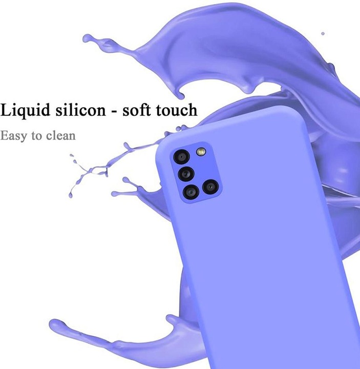 Actual product image Cadorabo TPU Liquid Silicone Case Cover (Samsung Galaxy A31)