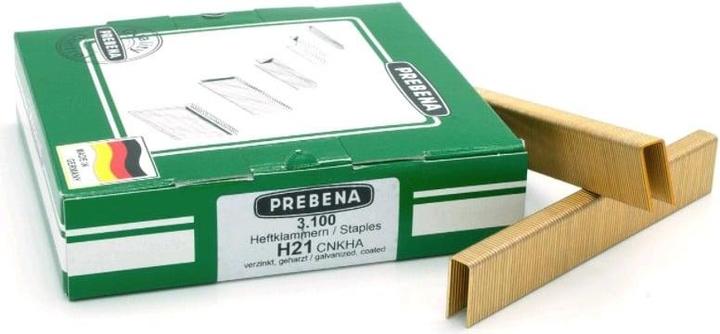 Actual product image Prebena Staples galvanised resinated 21 mm
