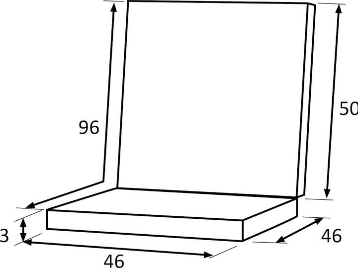 Immagine prodotto Siena Garden Cuscino per poltrona (96 x 46 x 3 cm)