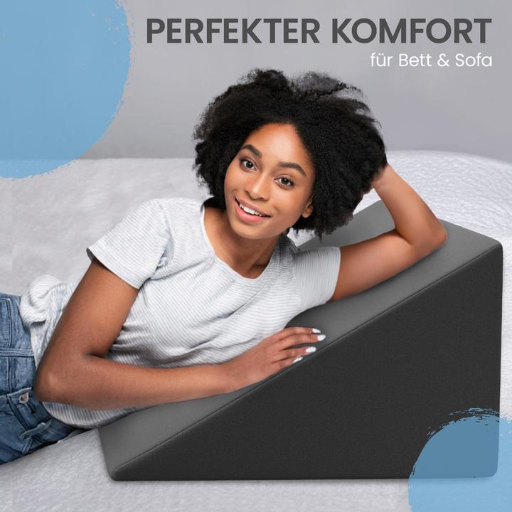 Actual product image Aktivshop Bett und Sofa Keilkissen