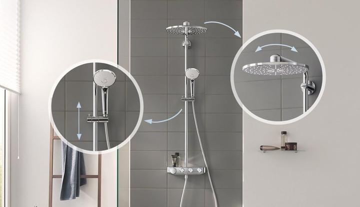 Actual product image Grohe Euphoria SmartControl System 310 Duo Shower System