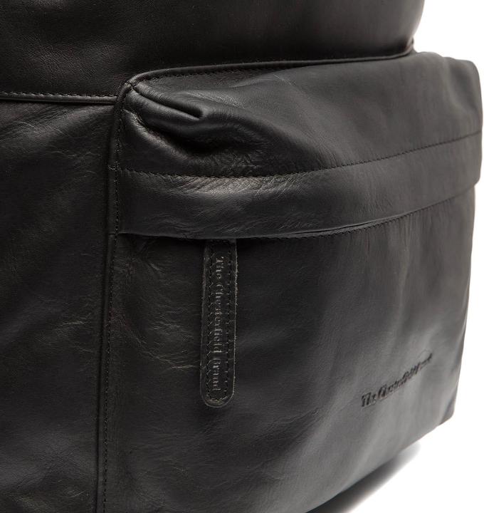 Produktbild The Vegan Cow Chesterfield Brand Leren Rugzak Zwart Calgary (21 l)