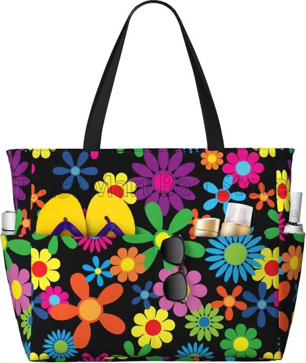 Immagine prodotto Only-Bags.Store Tasche Wasserdicht Sanddicht Zipper Strand Tote Taschen für Pool Gym