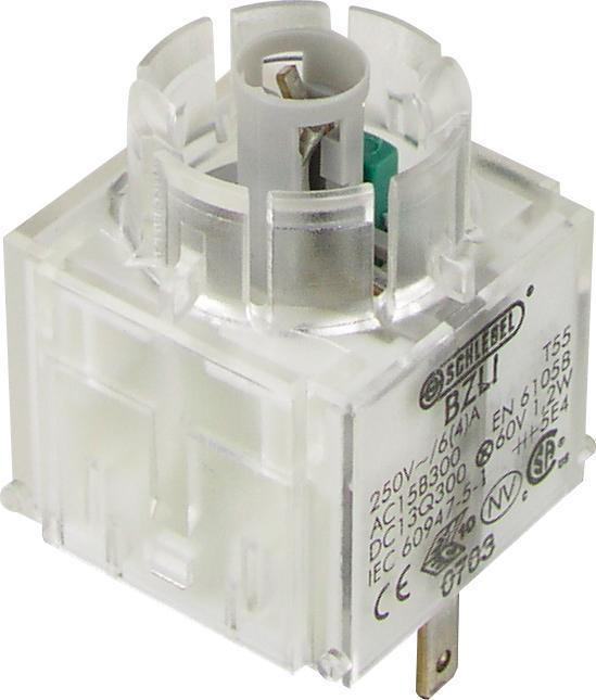 Actual product image Schlegel BZLI Illuminated push-button contact 1S