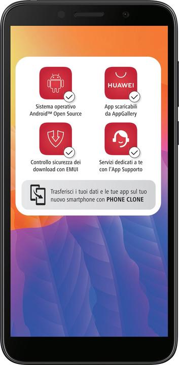 Produktbild Huawei Y5p (32 GB, Midnight Black, 5.45", Dual SIM, 4G)