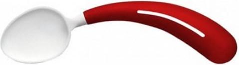 Sundo Gebogener Löffel für Rheumatiker - Rechtshänder (1 Stk., Löffel)