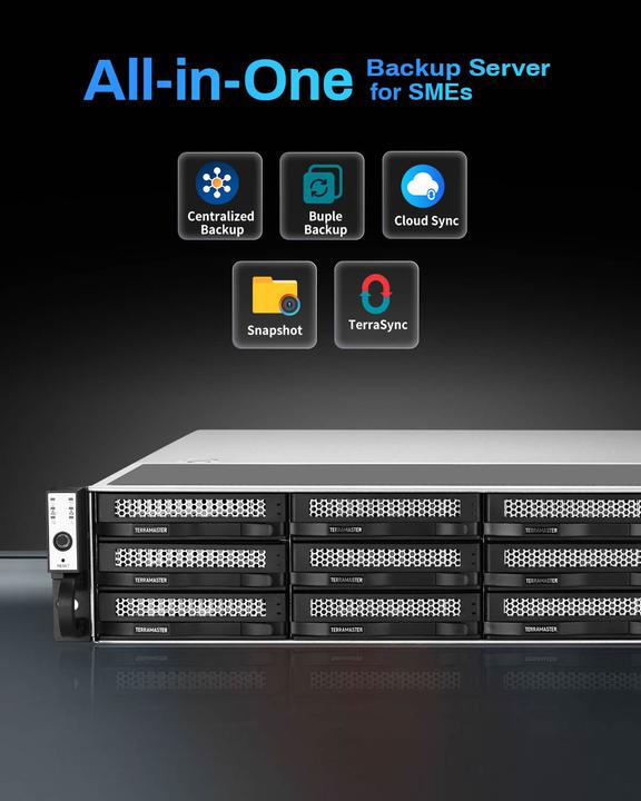 Produktbild Terramaster U12-500 Plus Enterprise NAS 12-Bay