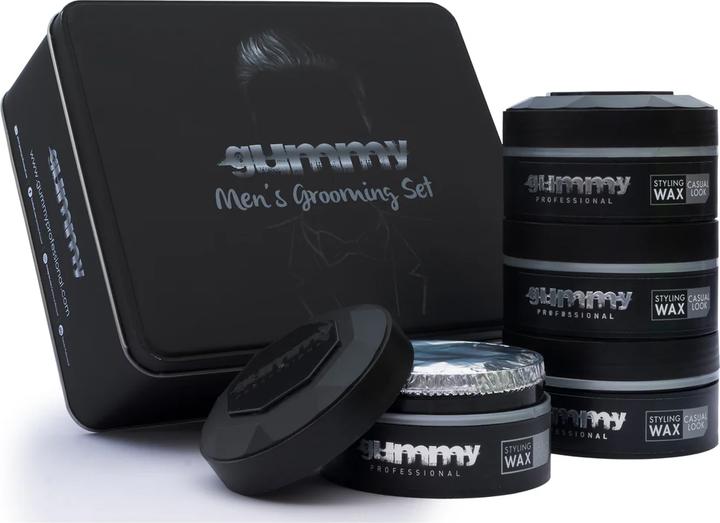 Produktbild Gummy Professional Grooming Box Styling Wax Casual Look150 ML (x4 (Haargel, 150 ml)