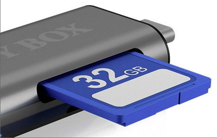Actual product image Icy Box Ib-Cr200-C Sd (USB, USB 2.0 Micro-B)