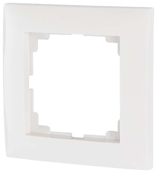 Actual product image Eaton Frame 1-fold, white glossy 126066