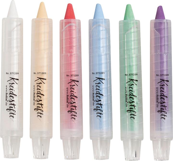 Produktbild Folia Kreidemarker 12er Set (Multicolor, 2 mm, 12 x)