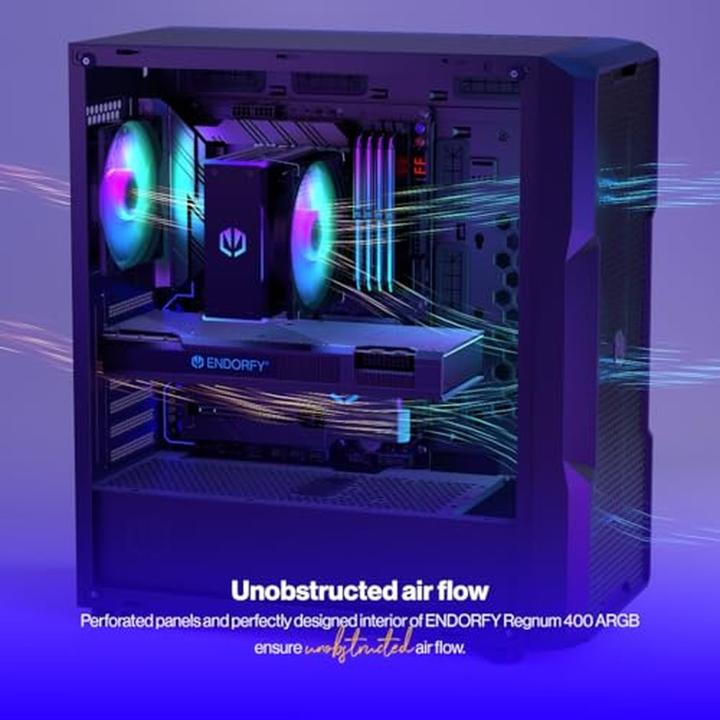 Produktbild Endorfy Regnum 400 Argb-Gehäuse (ATX, Mini-ITX, mATX)
