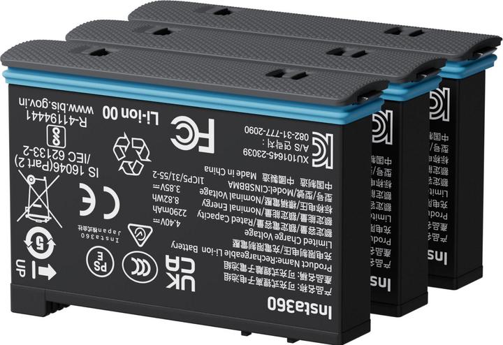 Actual product image Insta360 Batteries