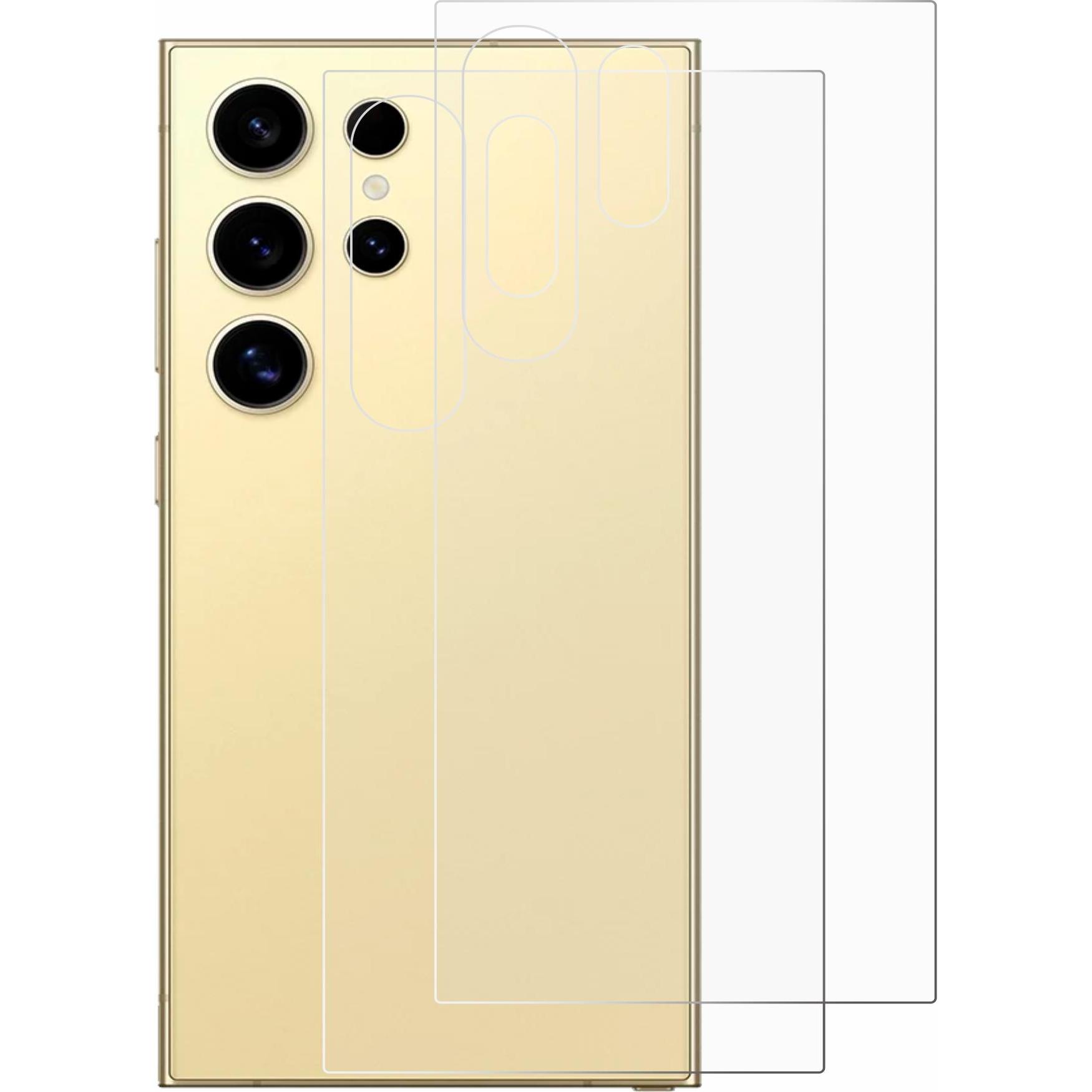 Thumbnail - ScreenLeaf Schutzfolie nachhaltiger Displayschutz Displayschutzfolie Folie Klar Transparent (2 Stück, Samsung Galaxy S24...