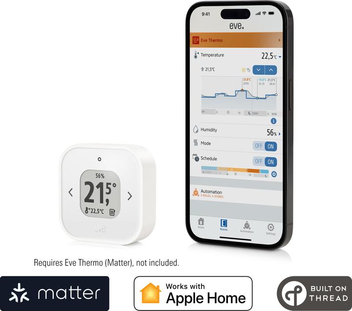 Produktbild Eve Thermo Control (Matter)
