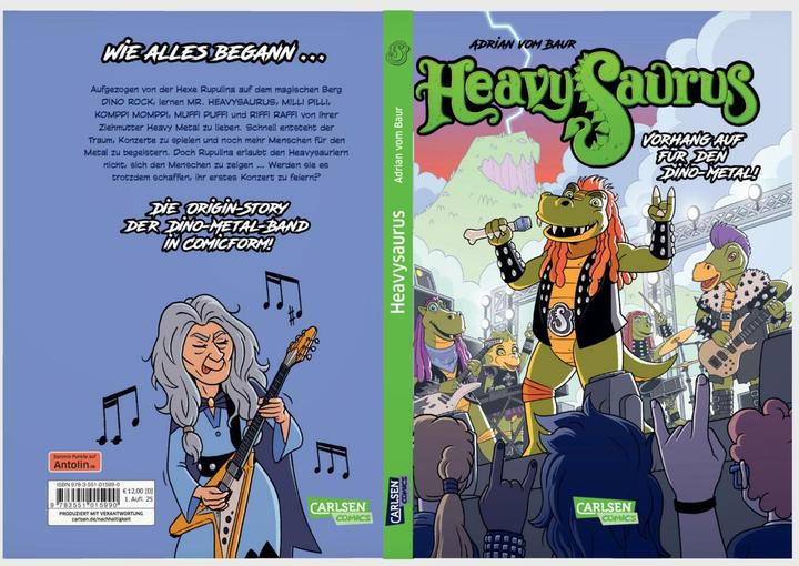 Image du produit Heavysaurus - Der Comic (Adrian vom Baur, Allemand)