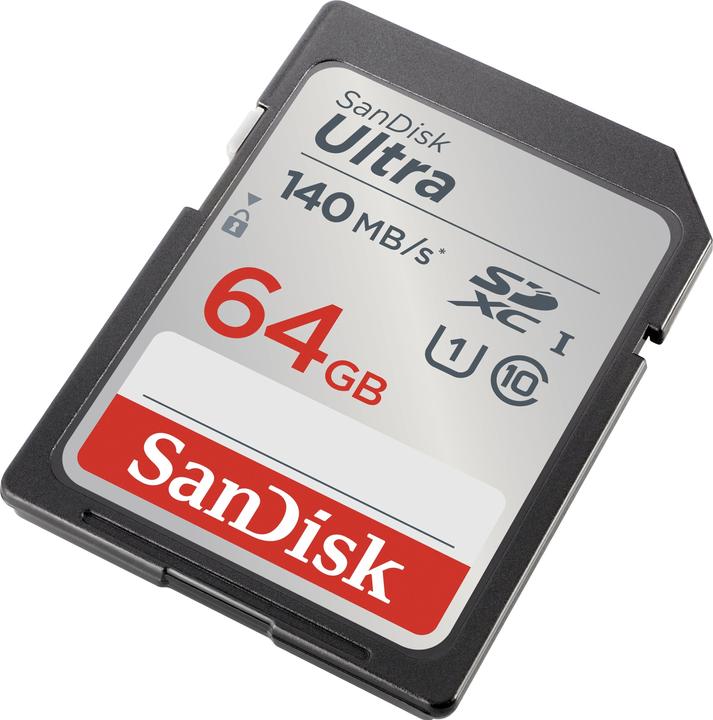 Productafbeelding SanDisk Ultra SDXC /s (64 GB, SDXC, U1, UHS-I)