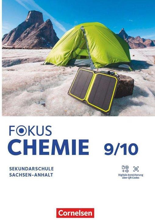 Image du produit Fokus Chemie - Mittlere Schulformen - Sachsen-Anhalt 2023 - 9./10. Schuljahr (Allemand, 2024)