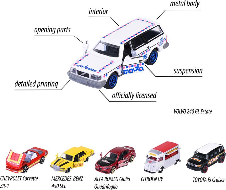 Image du produit Majorette Anniversary Edition Premium, 6-sort.
