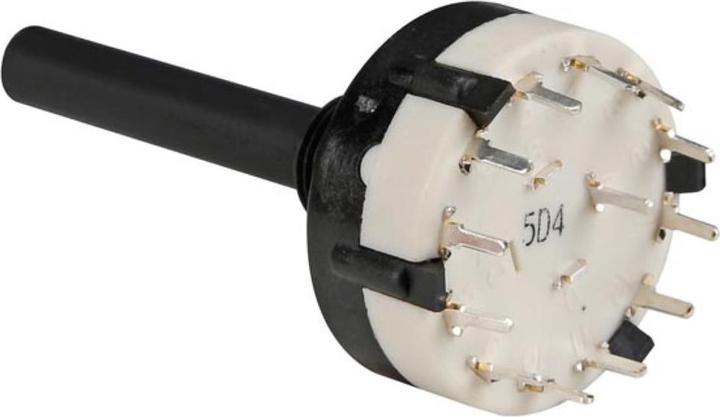 Actual product image Velleman Rotary Switch 1P 12 Positions Pcb Mounting