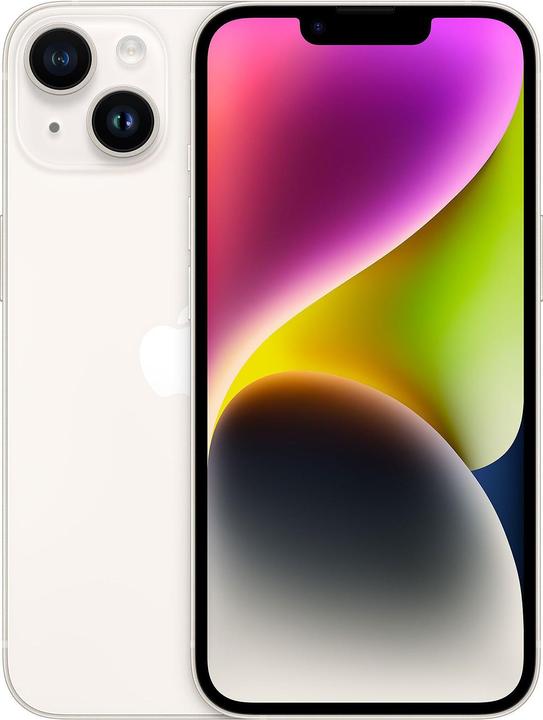 Immagine prodotto Re!commerce iPhone 14 (128 GB, Stellina, Bianco, 6.10", 12 Mpx, A / Come nuovo)